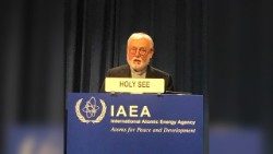 Mgr P.R Gallagher s'exprimant lors de la 63e Conférence générale de l'AIEA
