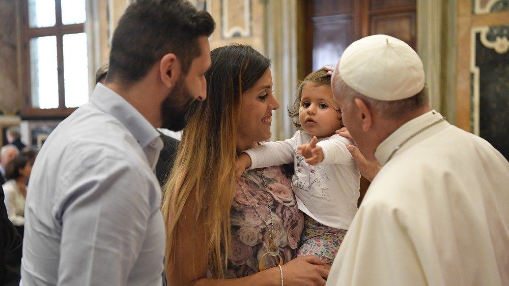2019.09.20 Papa Francesco incontra i membri della Federazione Nazionale degli Ordini dei Medici Chirurghi e degli Odontoiatri