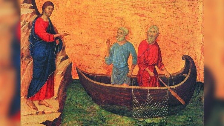 2019.10.20 Gesù chiama apostoli dopo la pesca miracolosa