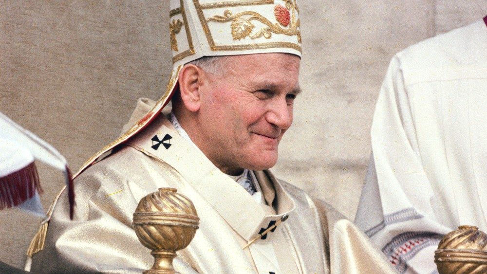 šv. Jonas Paulius II pontifikato inauguracijos Mišiose 1978 m.