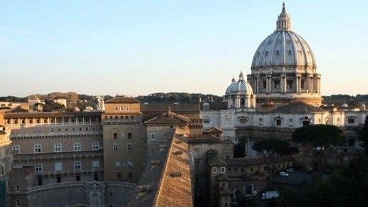 Vue sur le Vatican. 