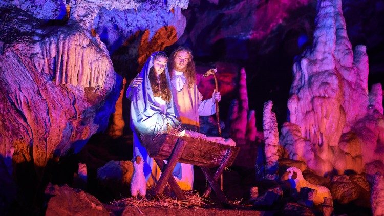 La Natività nelle Grotte di Postumia