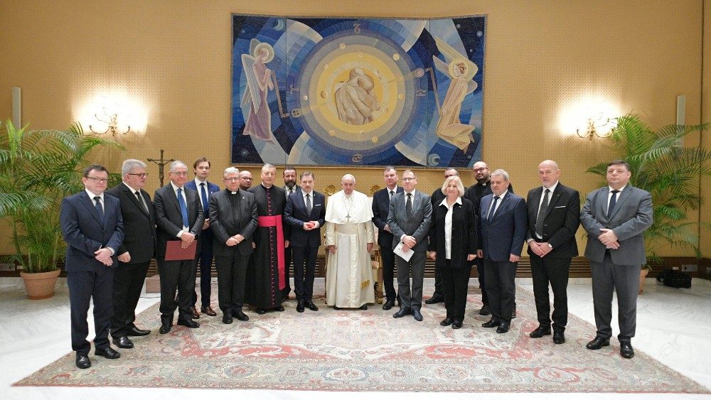 2019.12.04 udienza di Papa Francesco ai Membri del Consiglio direttivo del Sindacato polacco "Solidarnosc"