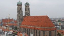 La cathédrale de Munich en Allemagne.