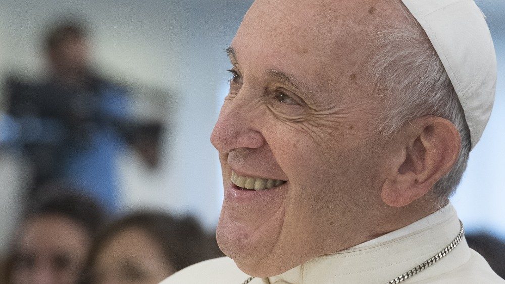 2019.09.24  Papa Francesco ascolta testimonianze durante la visita pastorale a Frosinone