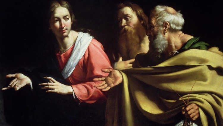 Пакліканне св. Пятра і св. Андрэя. Караваджа (1603-1606)
