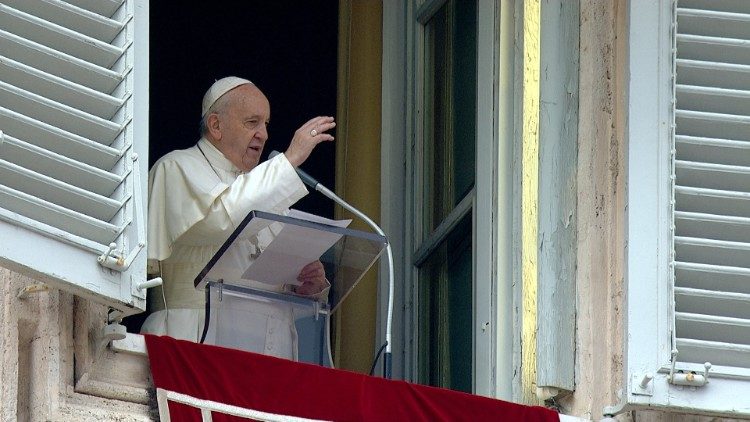 教皇フランシスコ、2020年2月2日、バチカンでの日曜正午の祈り