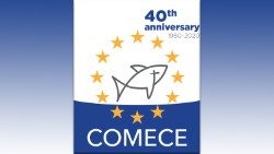 Le logo du 40e anniversaire de la Comece.