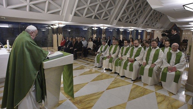 2020.02.13 Messa Santa Marta, Papa Francesco