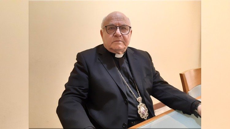 2020.02.17 Siria, monsignor Jeanbart, Aleppo greco melkiti