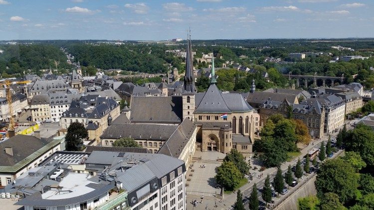 La cathédrale Notre-Dame de Luxembourg. 