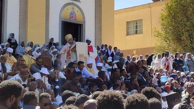 2020.02.29 celebrazione giubileo e festa annuale dell'archidiocesi di Asmara eritrea