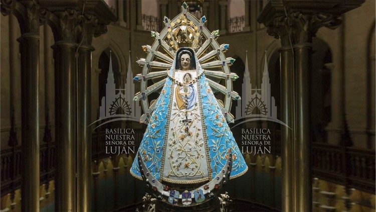 Nuestra Señora de Luján. Imagen cortesía de Gonzalo Moreira