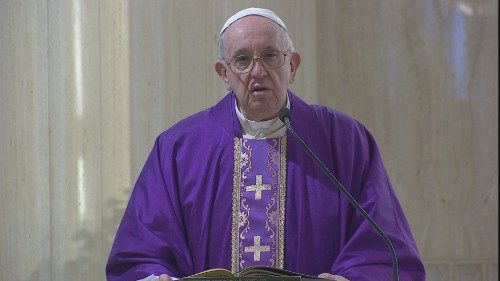 Frühmesse: Papst dankt allen, die beten und Hilfe anbieten