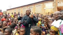 Cardinal Dieu Donné  Nzapalainga, archevêque de Bangui en République Centrafricaine