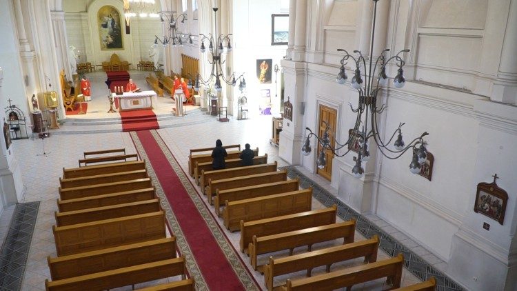 Kāda katoļu draudze Sanktpēterburgā Covid-19 laikā