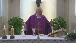 2020.04.07 Papa Francesco celebra la Messa a Casa Santa Marta