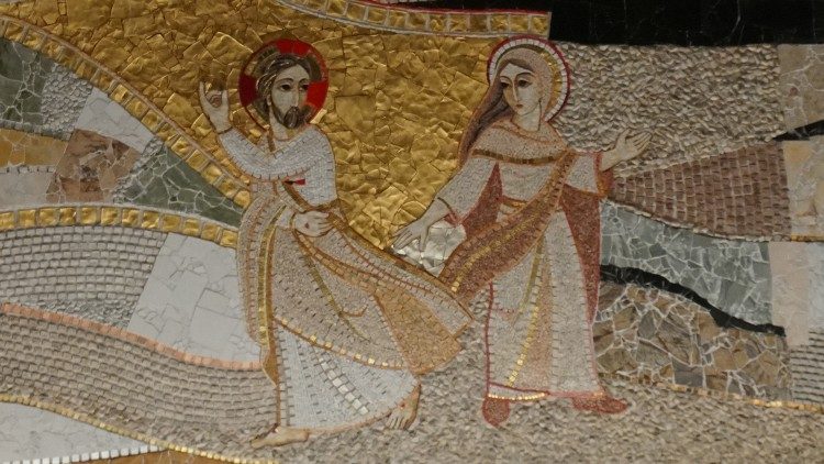 Isus i Marija Magdalena (Iv 20, 11-18).