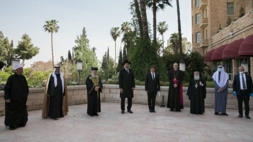 Oración interreligiosa en Jerusalén