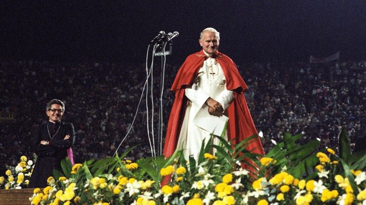 Papež Jan Pavel II. v Brazílii v roce 1980