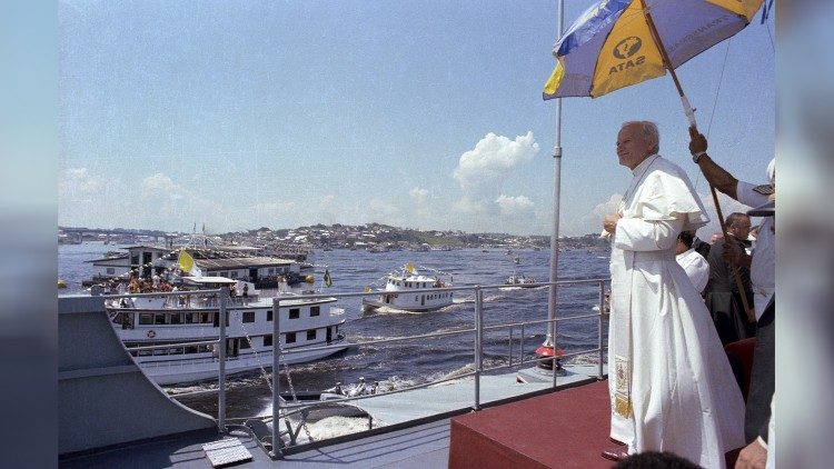 João Paulo II no Brasil em 1980