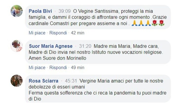 Preghiamoinsieme E Inviaci I Tuoi Whatsapp Al Numero 335 Vatican News