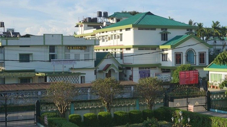 VG Hospital run by the Sisters of Maria Bambina in Dibrugarh, India. 