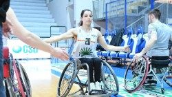 Beatrice Ion, una de las jugadoras del equipo paralímpico italiano de baloncesto 
