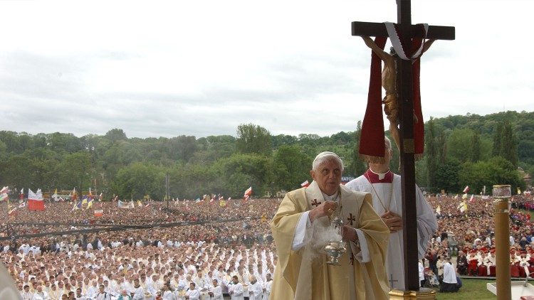 Benedykt XVI na Krakowskich Błoniach, 28 maja 2006