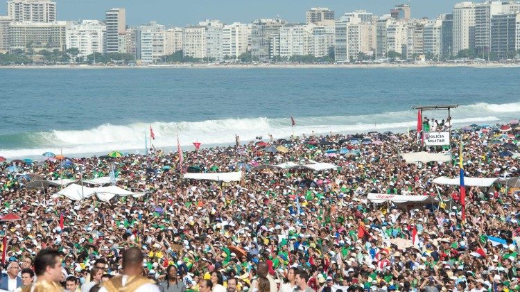 Messe sur la plage de Copacabana