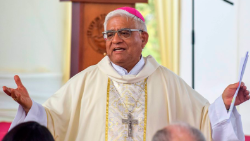 Presidente do Conselho Episcopal Latino-Americano e arcebispo de Trujillo, no Peru, dom Miguel Cabrejos Vidarte