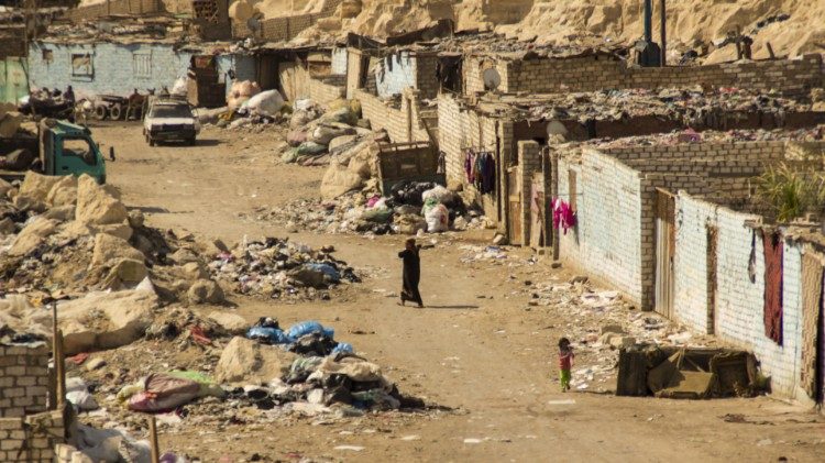 Slum  v Egiptu