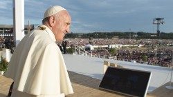 Der Papst beim Weltjugendtag von Krakau im Sommer 2016