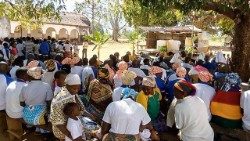 Sfânta Liturghie într-un centru misionar din Mozambic (arhivă)
