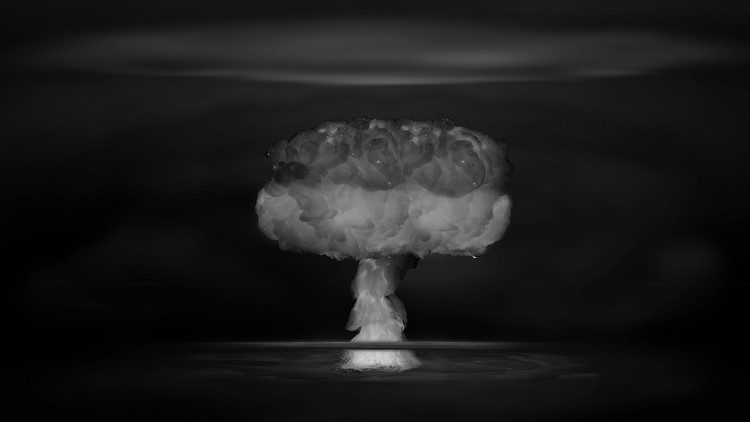 Hiroshima  atomica bomb explosion 