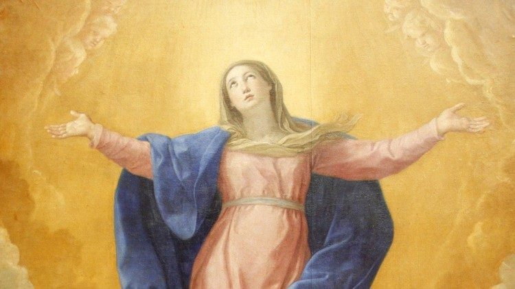 Zobrazenie Nanebovzatia Panny Márie