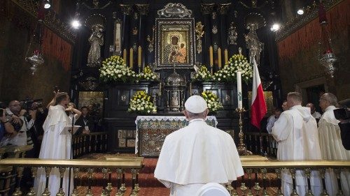 Le Pape salue la solennité de Marie Reine de Pologne