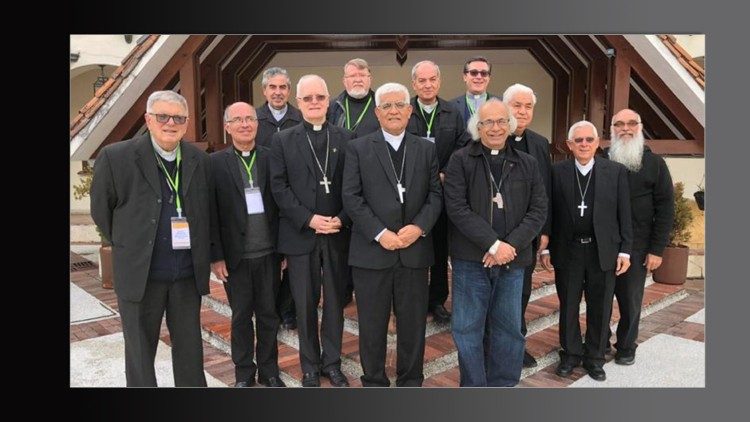 Das Präsidium des Lateinamerikanischen Bischofsrat CELAM (Archivaufnahme)