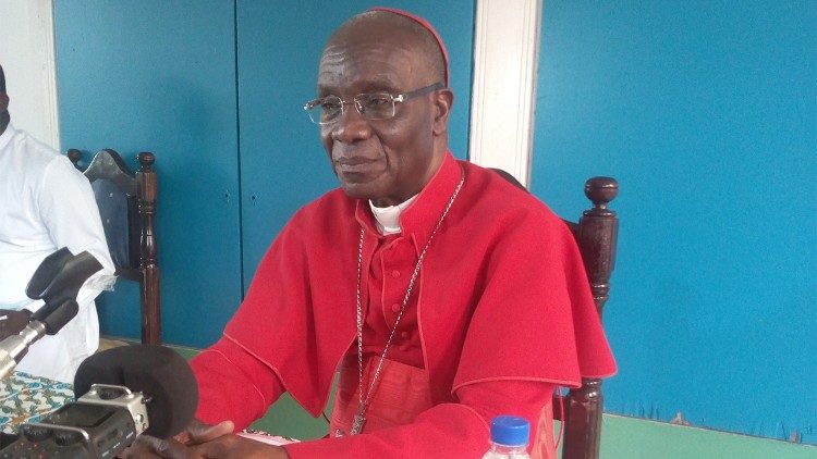 Le cardinal Kutwa, archevêque d'Abidjan
