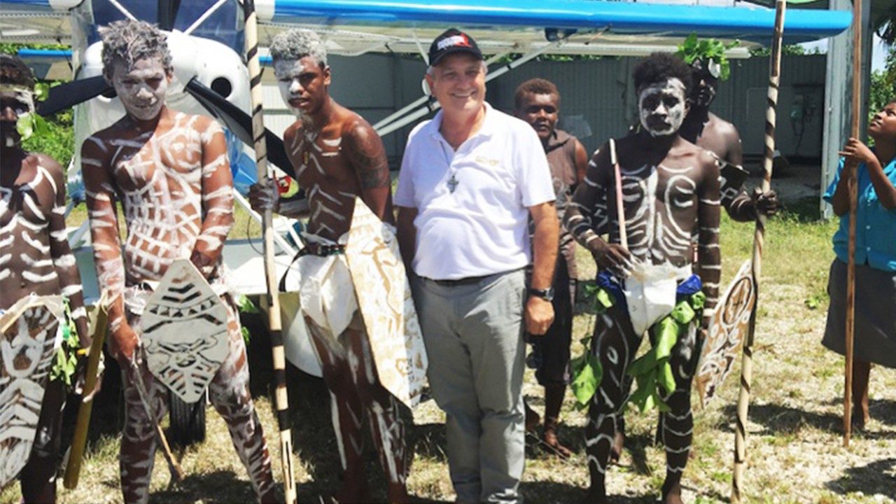 Solomon Islands' “flying Bishop” on climate change and Care for Creation - Vatican News