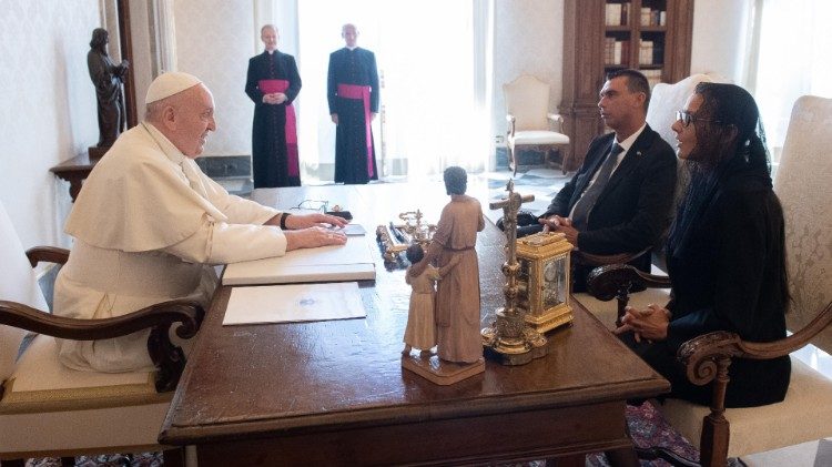 Встреча Папы Франциска с капитанами-регентами Сан-Марино