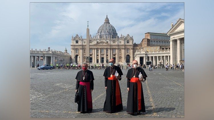 Los obispos, tras su encuentro con el Papa