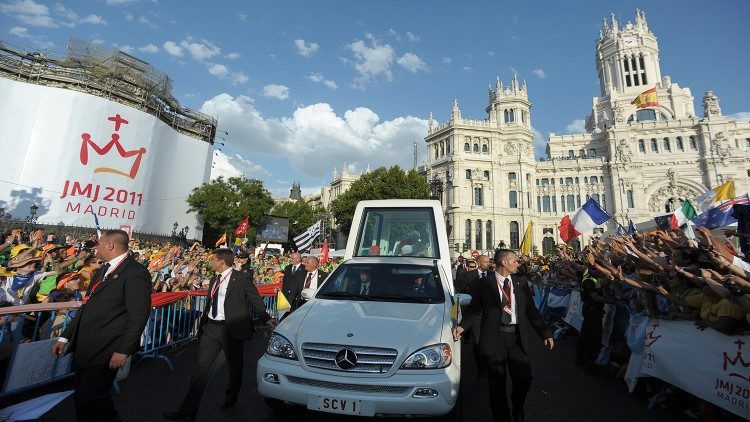 2011: Internationaler Weltjugendtag in Madrid - der letzte WJT für Benedikt