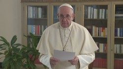 2020.09.25 videomessaggio Papa Francesco, ONU 75 anni  