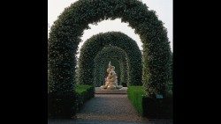 Meerjungfrau-Brunnen, Rosen-Garten,  Vatikanische Gärten, Foto: Nik Barlo Jr. © Vatikanische Museen