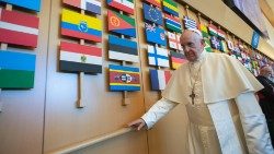 2020.10.16 Papa Francesco con i partecipanti all'Assemblea IFAD