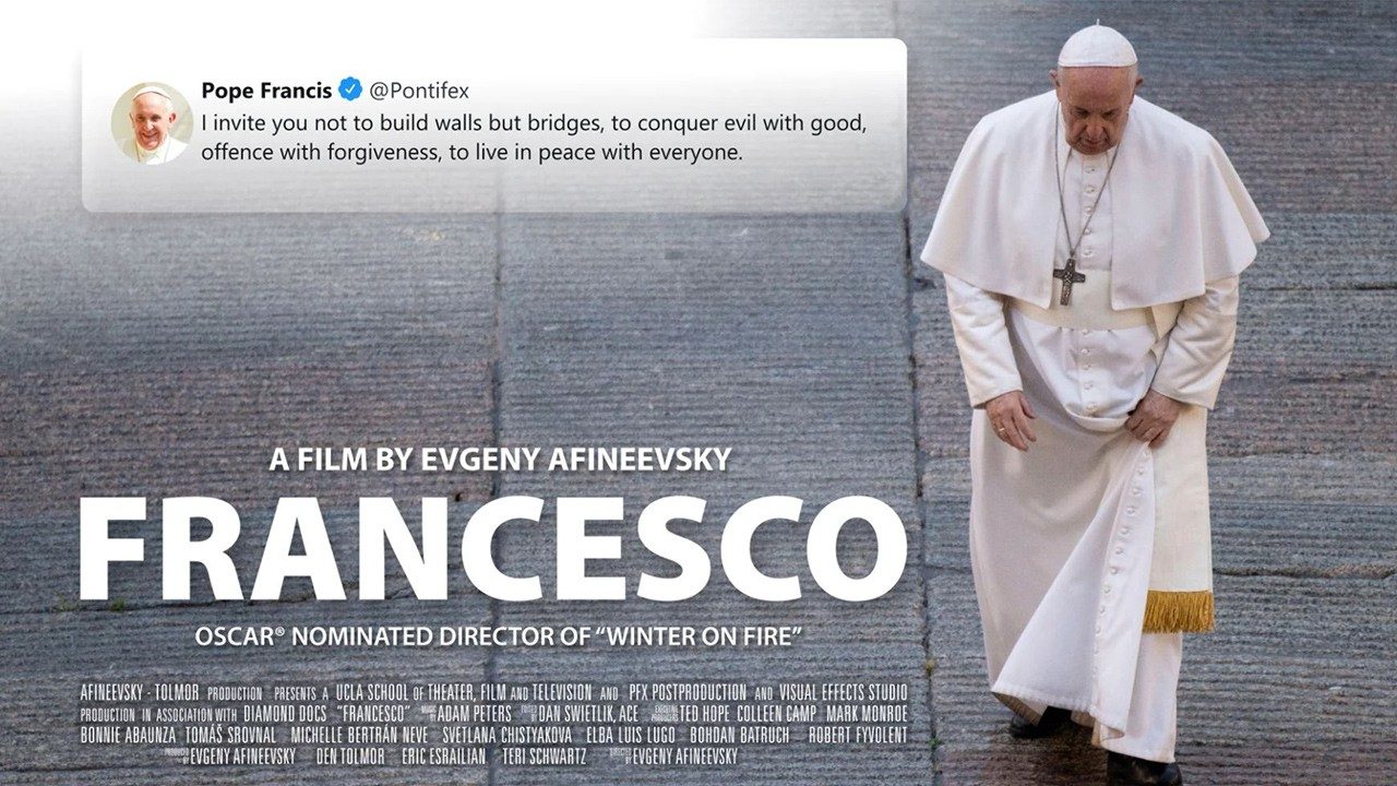 Francesco": new documentary on the life and teaching of Pope Francis -  Vatican News