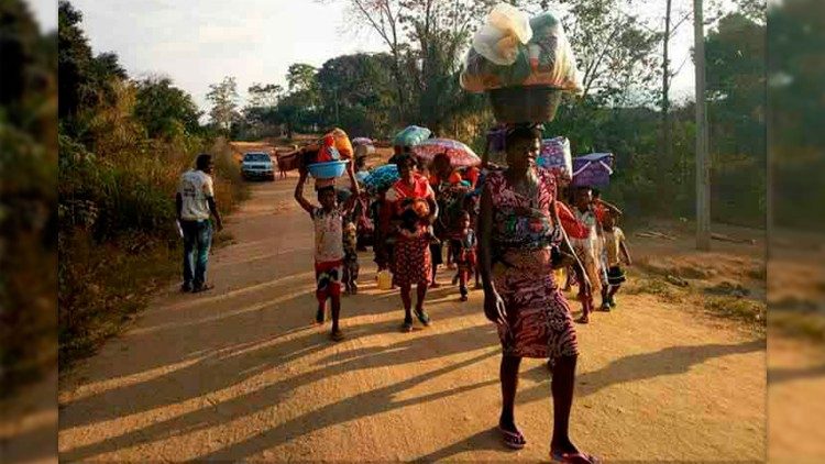 Refugees arriving in the Archdiocese of Calabar from Cameroon