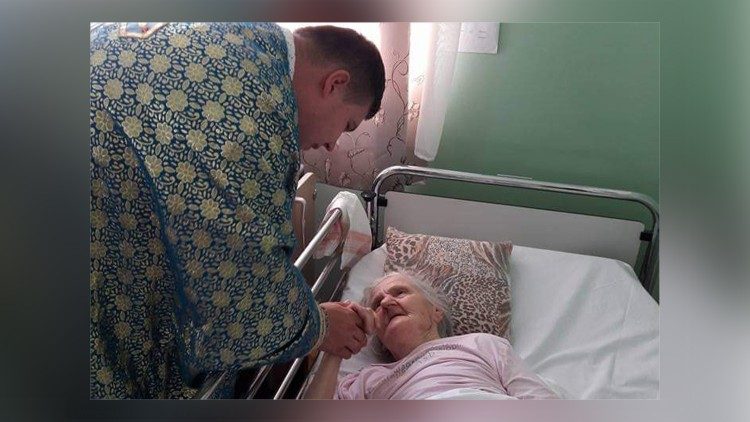2020.11.30 Cappellano greco cattolico ucraino nel hospice, cure palliative 