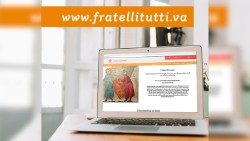 Сайт, прысвечаны энцыкліцы Францішка Fratelli tutti